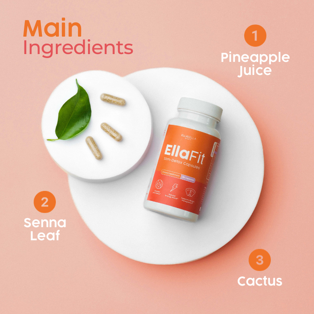EllaFit Cápsulas Detox